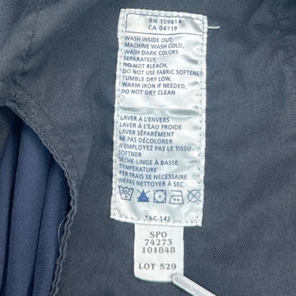 5.11 Tactical Cargo Pants Mens 40x34 Blue 74273 Ripstop Tactical Series EUC - Picture 10 of 12